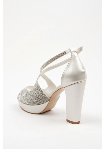 Kadın Moda Şık Gold Yüz Taş Zarif Tasarım Düğün Nişan Gece Abiye Ayakkabısı modelleri