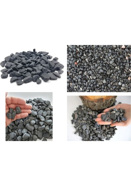 Dolomit Taşı Gri 4-6 Cm 20 Kg Doğal Dekorasyon Taşı