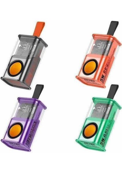 Bluetooth Hoparlör Dayanıklı Uzun Pil Ömrü Taşınabilir Yüksek Ses Kaliteli