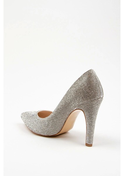 Kadın Moda Şık Gold Full Taş Aynalı Klasik Düğün Nişan Gece Abiye Ayakkabısı modelleri