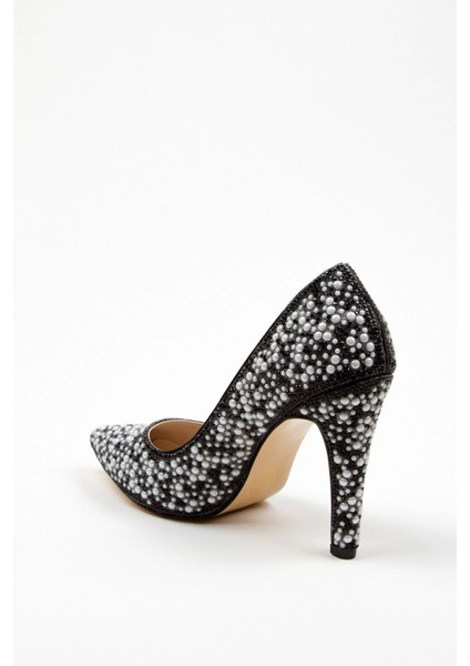 Kadın Moda Şık Gold Full Inci Aynalı Klasik Düğün Nişan Gece Abiye Ayakkabısı modelleri