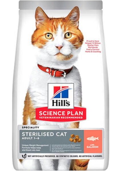 Science Plan Somonlu Kısırlaştırılmış Kedi Maması 10 kg