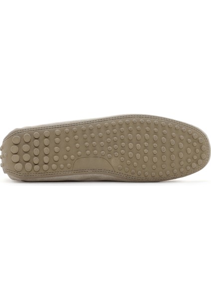 Erkek Lacivert Süet Deri Loafer 25SFD630510