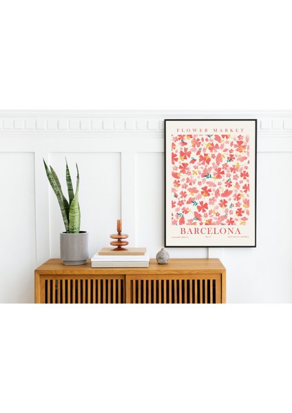 Matisse Barcelona Çerçevesiz Poster Modern Duvar Tablosu DKR003