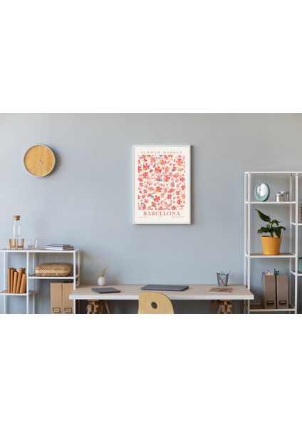 Matisse Barcelona Çerçevesiz Poster Modern Duvar Tablosu DKR003