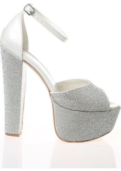 Kadın Sedef Cilt Full Taş Abiye Ayakkabı Kadın Topuklu Şık Gece Ayakkabısı Zarif Tasarım modelleri