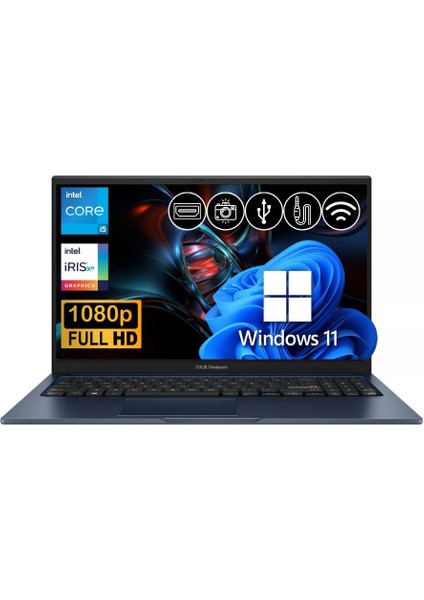 Vivobook 15 I5-1334U 16GB 1tb M.2 SSD X1504VA-NJ2405 ATL28 15.6" W11PRO Taşınabilir Bilgisayar