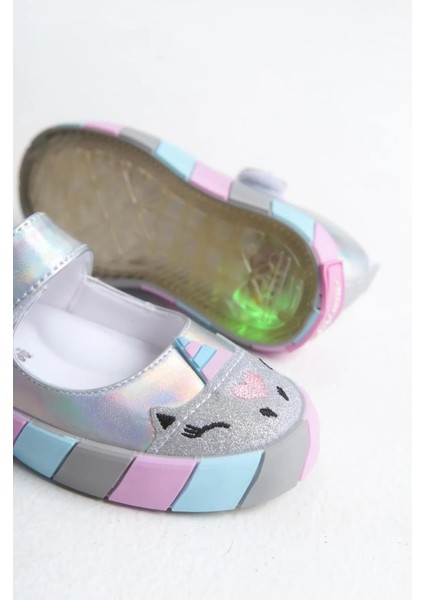 Kız Çocuk Pembe Unicorn Işıklı Kaydırmaz Anatomik Taban Ayakkabı fiyatları