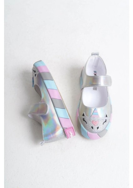 Kız Çocuk Pembe Unicorn Işıklı Kaydırmaz Anatomik Taban Ayakkabı modelleri