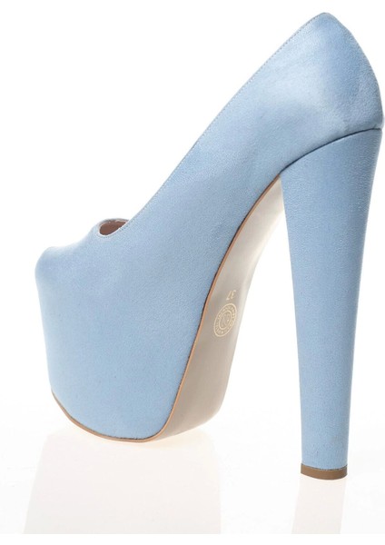 Kadın Fuşya Süet Yüksek Topuk Abiye Ayakkabı Kadın Topuklu Şık Gece Ayakkabısı Zarif Tasarım fırsatları