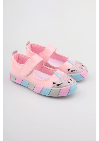 Kız Çocuk Pembe Unicorn Işıklı Kaydırmaz Anatomik Taban Ayakkabı fiyatları