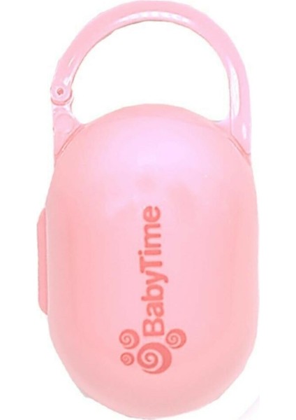 Baby Time Emzik Saklama Kabı - Pembe