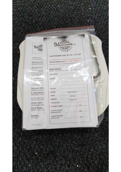 Dikomsan Dhb 6000 gr 0,1 gr Hassasiyetli Terazi Hassas Terazi modelleri
