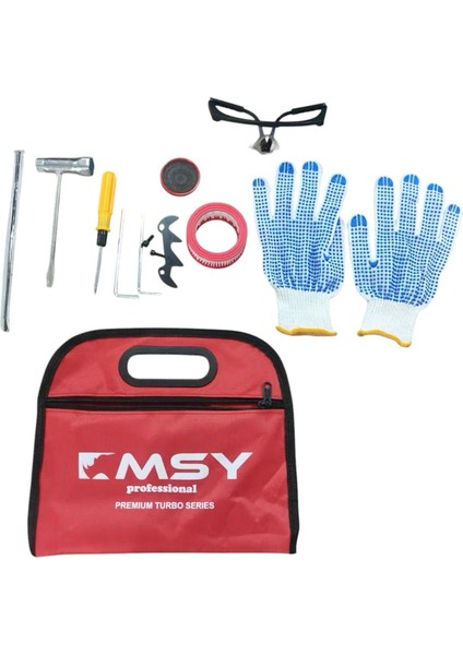 Msy 55.7 cc Premium Benzinli Ağaç Kesme Motoru