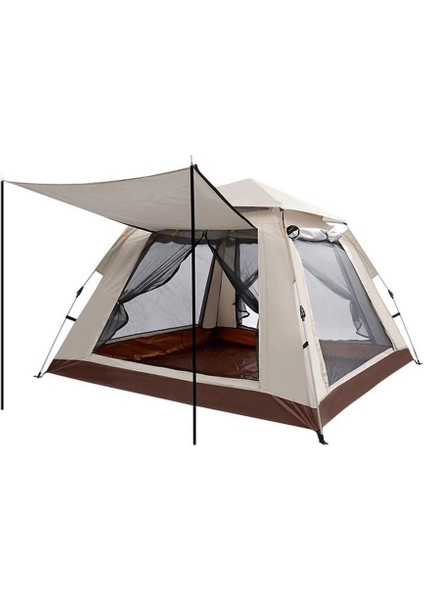 Tam Otomatik 4 Kişilik 210 x 210 x 140 cm 210D Oxford Kumaş Çadır