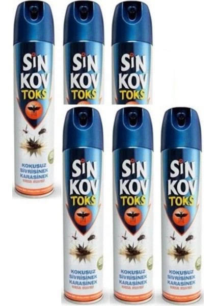 Toks Sinek Savar Kokusuz 300 ml x 6 Adet