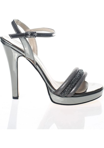 Kadın Moda Şık Gold Ayna Sıra Taşlı Topuklu Zarif Tasarım Düğün Nişan Gece Abiye Ayakkabısı fırsatları