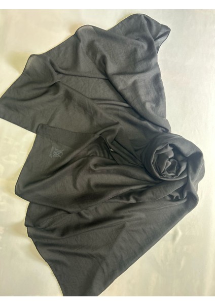 Kadın Pamuklu Düz Şal