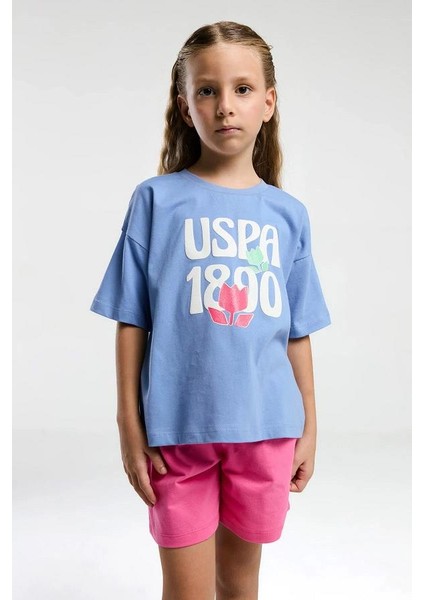 U.s Polo US2096-G Kız Şort Takım