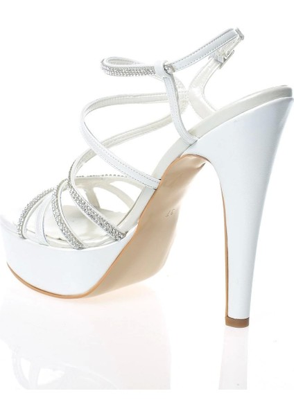 Kadın Moda Şık Gold Ayna Taş Topuklu Zarif Tasarım Düğün Nişan Gece Abiye Ayakkabısı modelleri