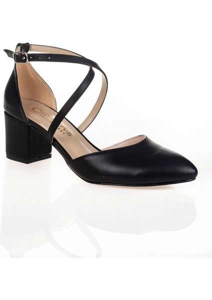Kadın Moda Şık Siyah Cilt Topuklu Klasik Ayakkabı Topuklu Düğün Nişan Gece Abiye Ayakkabısı fiyatları