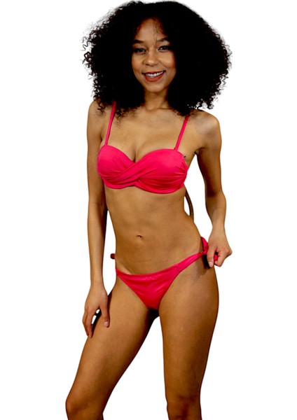 Straplez Bikini Takımı