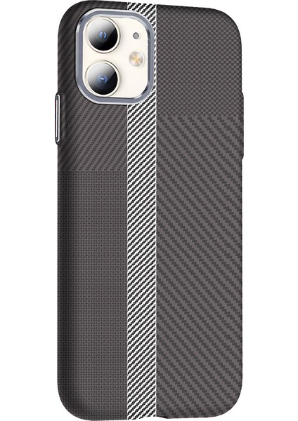 iPhone 11 Kılıf M-Safe Karbon Fiber Tasarım Gross Kapak
