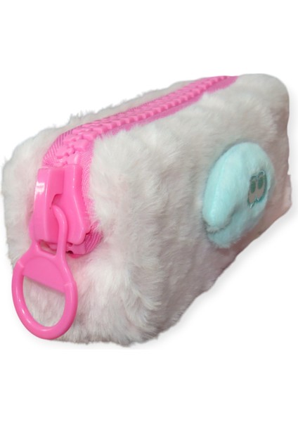 Maskotlu Dev Fermuarlı Peluş Kalem Çantası indirimleri