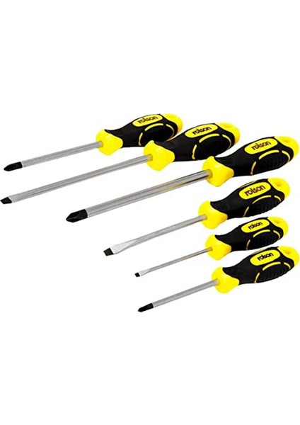 6 Pc Screwdriver Set