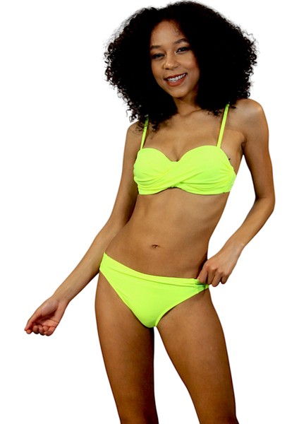 Straplez Bikini Takımı