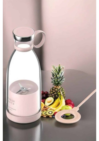 El Blender Bardak Blender Şarjlı Taşınabilir Meyve Sıkcağı Smoothie