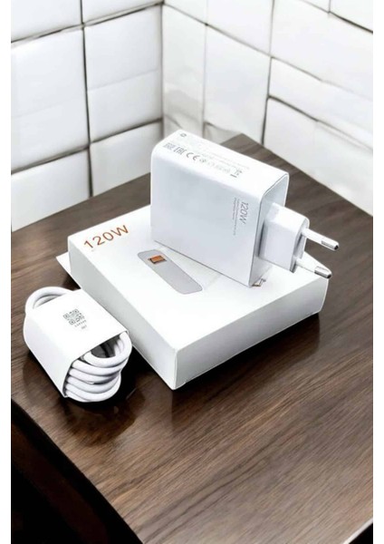 120W Şarj Aleti Type-C Uyumlu Turbo Şarj Aleti