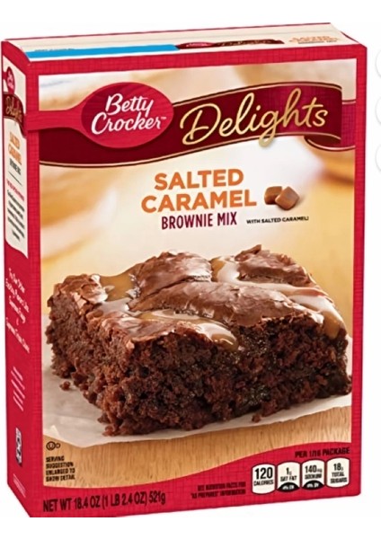 Delights Salted Caramel Brownıe Mıx Kek Unu 521 gr