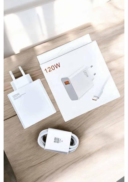 Type-C 120W Şarj Aleti Hızlı Şarj Turbo