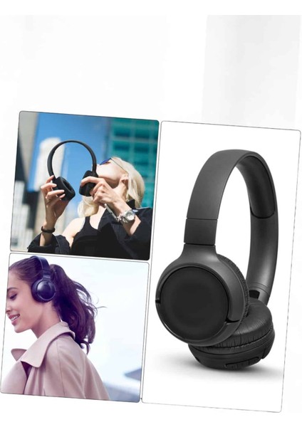 Kulak Üstü Kablosuz Bluetooth Kulaklık Gürültü Önleyici Ayarlanabilir