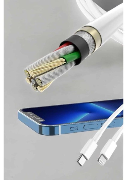 Iphone Tüm Modellerle Uyumlu Hızlı Şarj Kablosu Ios 30W