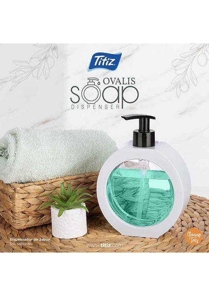 Titizplastik Ovalis Sıvı Sabunluk