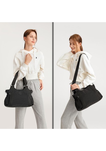 Kadın Omuz Çantası Krinkıl Kumaş Smart Bags 1163 fırsatları