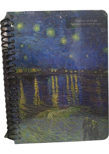 14X19 Tuval 100 Yaprak Spiralli Defter