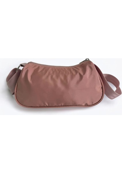 Baget Çanda Pudra Renk Kadın Çantası Askılı Hediyeli indirimleri