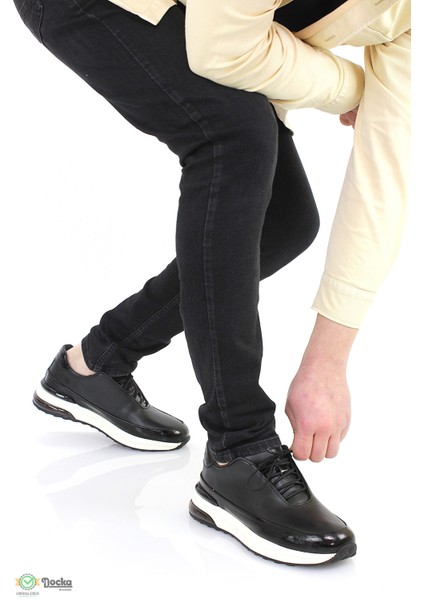 Erkek Spor Tarz Günlük Ortopedik Deri Ayakkabı MR5Y/CS21156 fırsatları