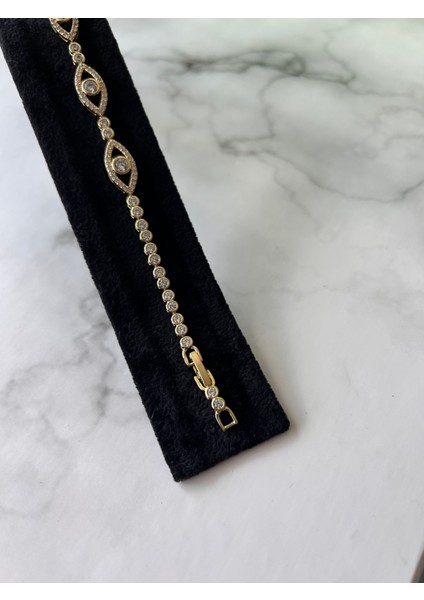 Taş Işlemeli Şık Çelik Bileklik Xuping modelleri