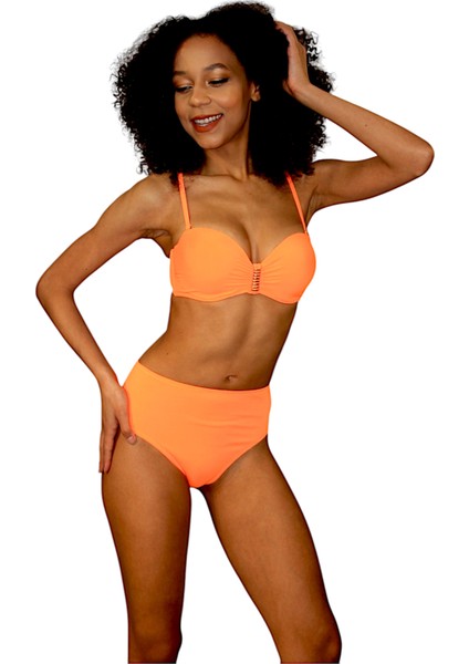 Straplez Bikini Takımı
