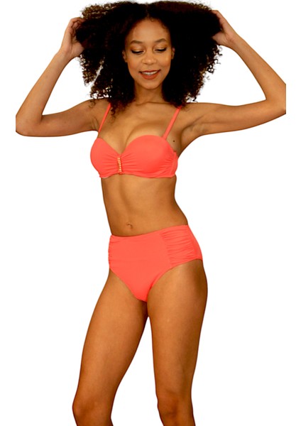 Straplez Bikini Takımı