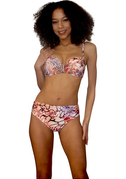 Straplez Bikini Takımı