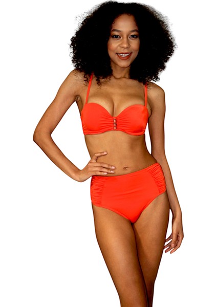 Straplez Bikini Takımı