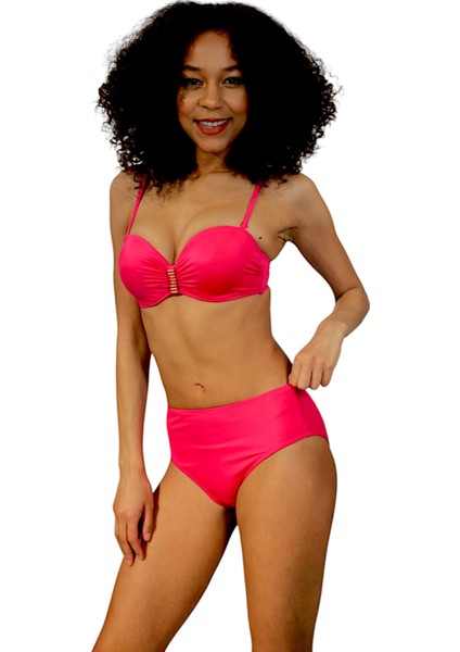 Straplez Bikini Takımı