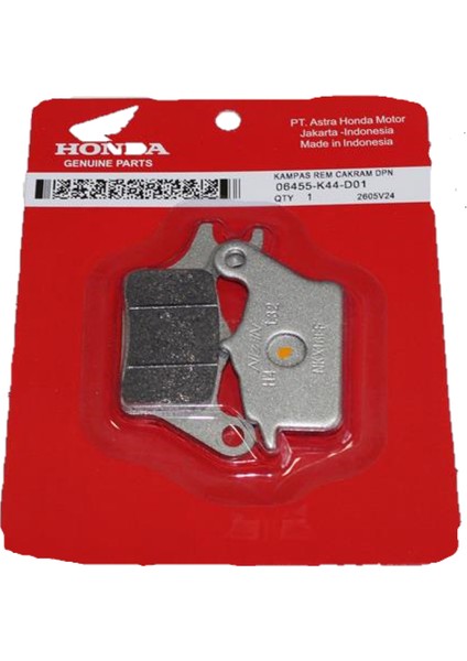 Honda Dio Activa 125 Ön Fren Disk Balata Orj.
