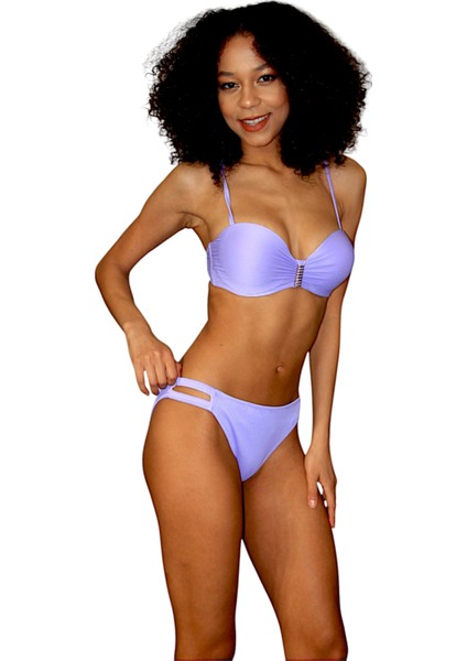Straplez Bikini Takımı