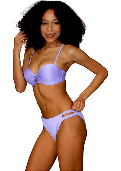 Straplez Bikini Takımı